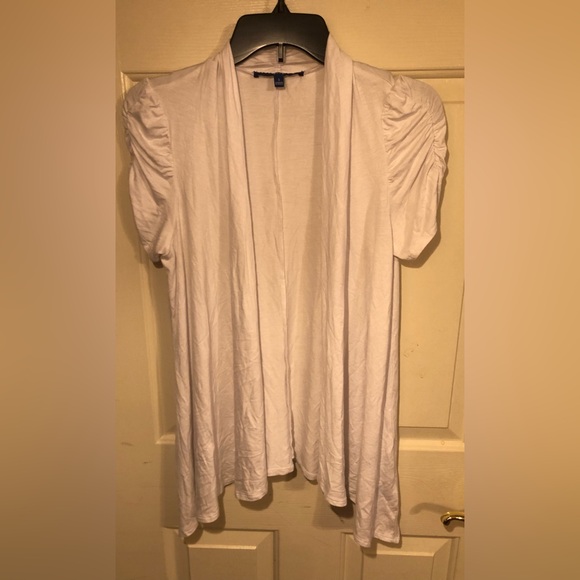 Apt. 9 Cardigan shark-bite style open front flattering fit NWOT Size Small - Picture 9 of 16